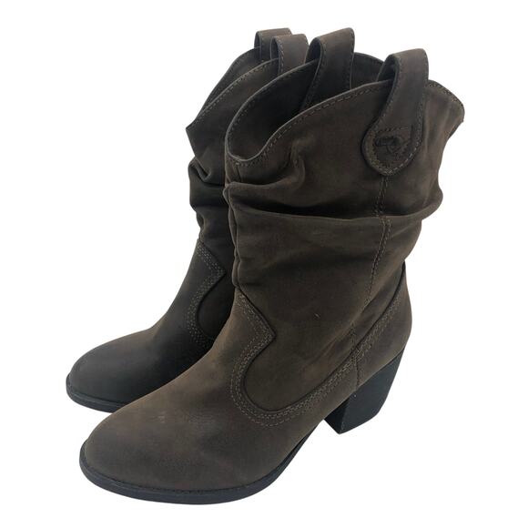 Rocket Dog Sheriff Brown Western Boots | Women's Size 7 - Picture 3 of 7